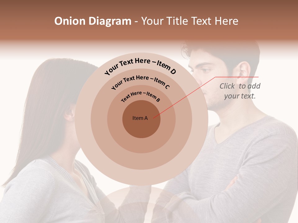 Problem Relationship Space PowerPoint Template