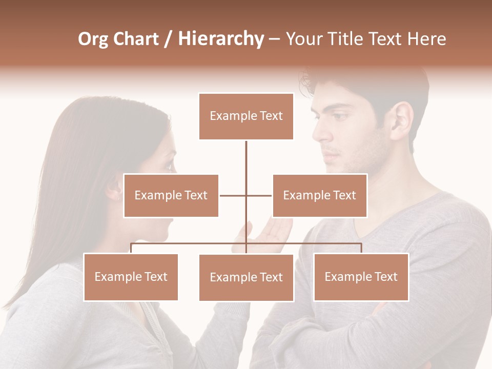 Problem Relationship Space PowerPoint Template