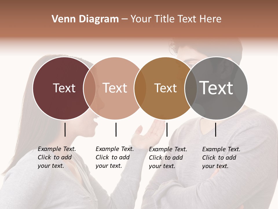 Problem Relationship Space PowerPoint Template