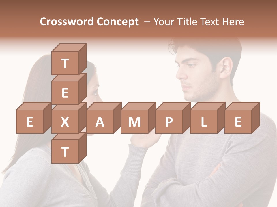 Problem Relationship Space PowerPoint Template