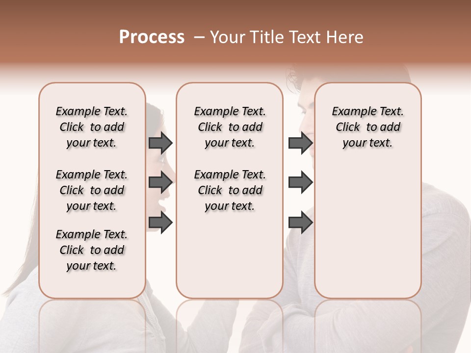 Problem Relationship Space PowerPoint Template