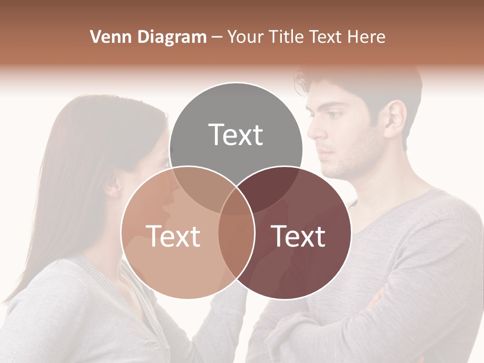 Problem Relationship Space PowerPoint Template