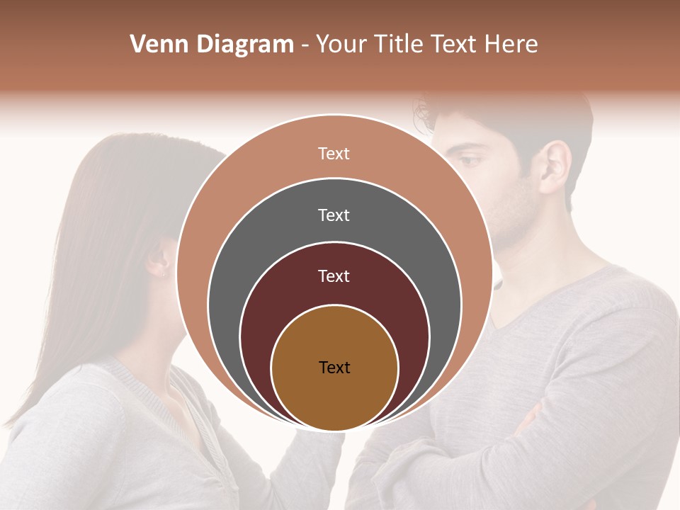 Problem Relationship Space PowerPoint Template