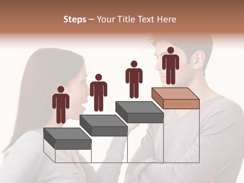 Problem Relationship Space PowerPoint Template
