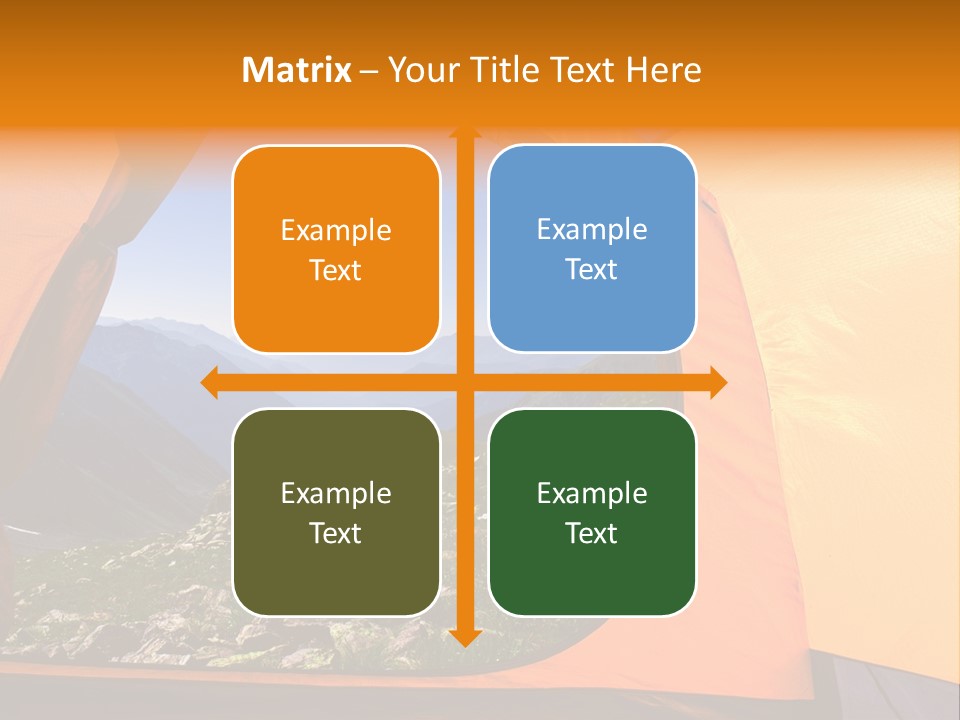 Sky View Panoramic PowerPoint Template