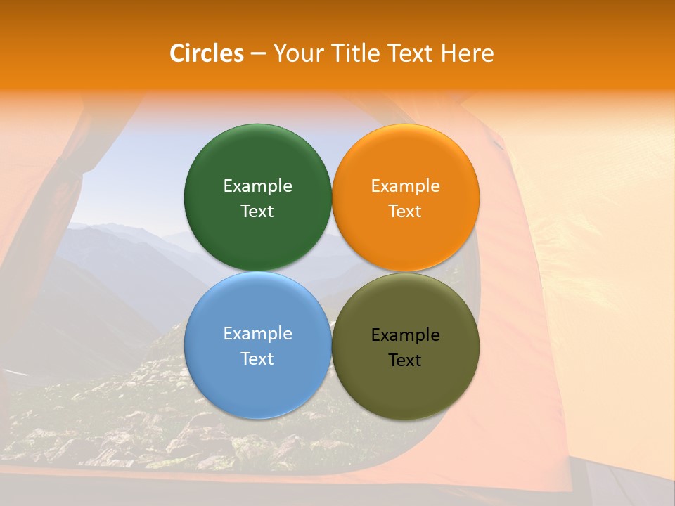 Sky View Panoramic PowerPoint Template