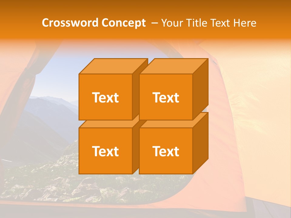 Sky View Panoramic PowerPoint Template