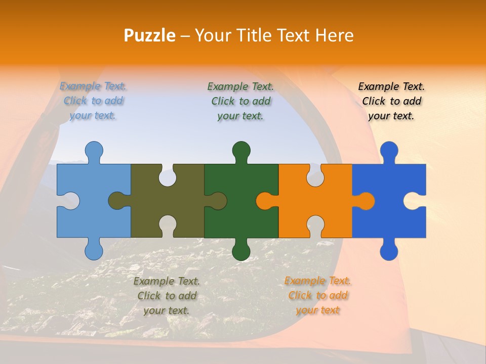 Sky View Panoramic PowerPoint Template