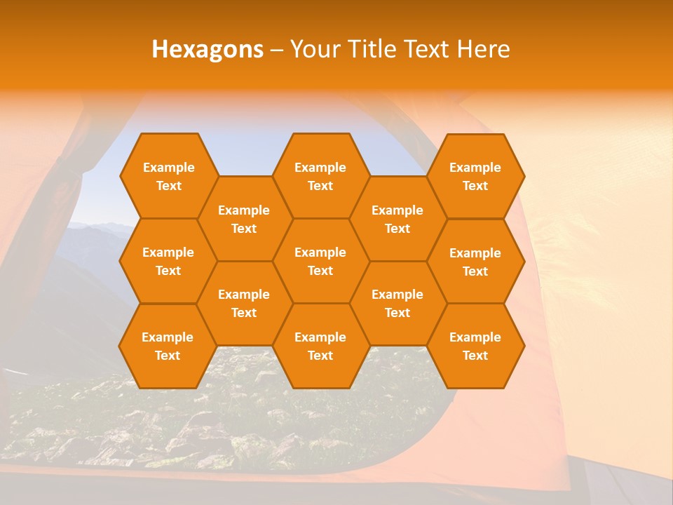 Sky View Panoramic PowerPoint Template