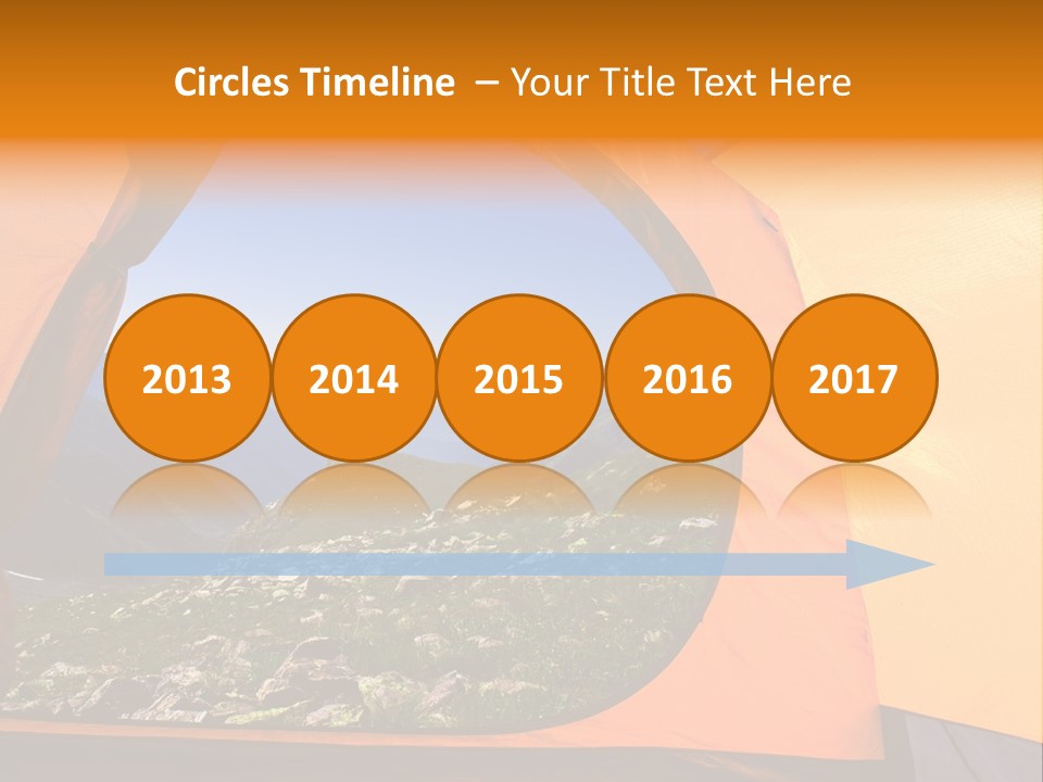 Sky View Panoramic PowerPoint Template