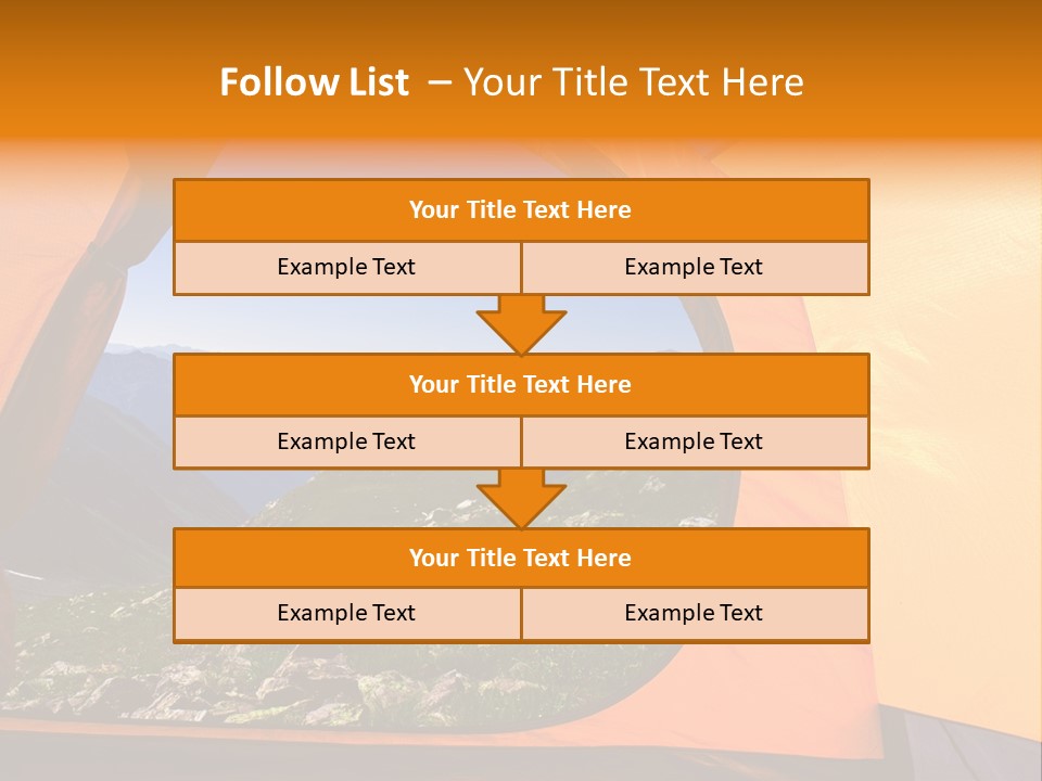 Sky View Panoramic PowerPoint Template