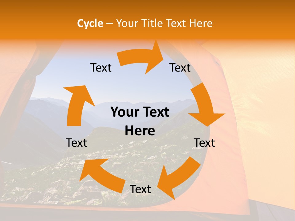 Sky View Panoramic PowerPoint Template