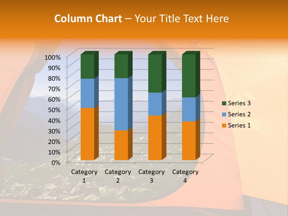 Sky View Panoramic PowerPoint Template