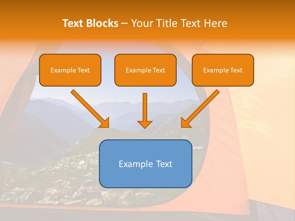 Sky View Panoramic PowerPoint Template
