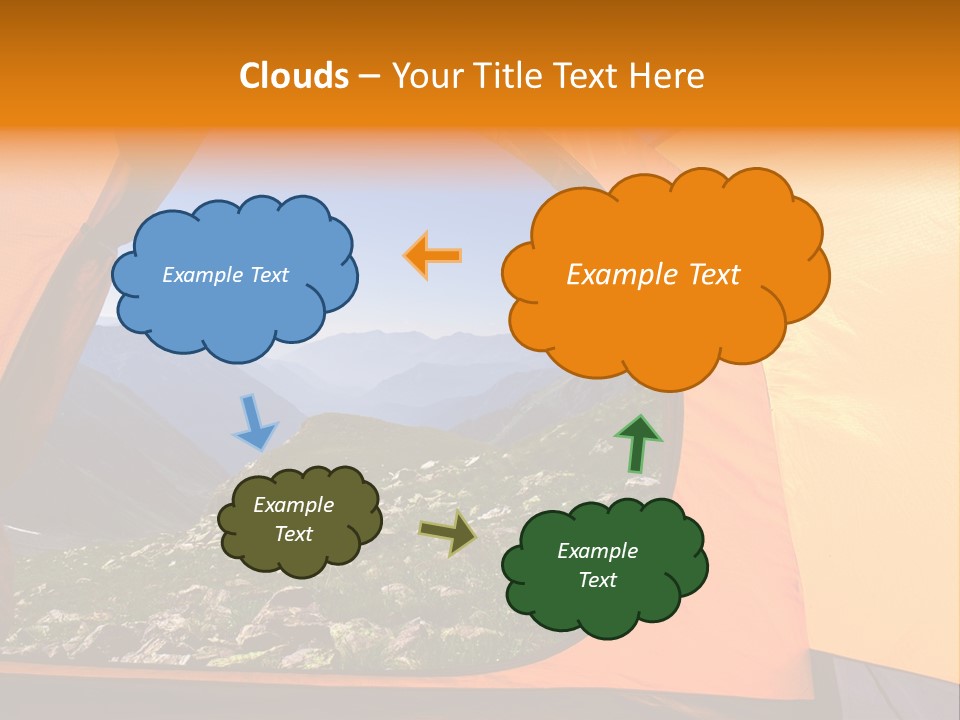 Sky View Panoramic PowerPoint Template