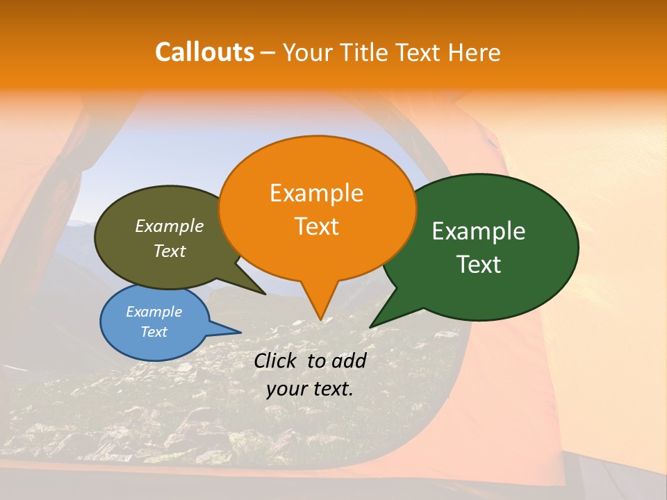 Sky View Panoramic PowerPoint Template