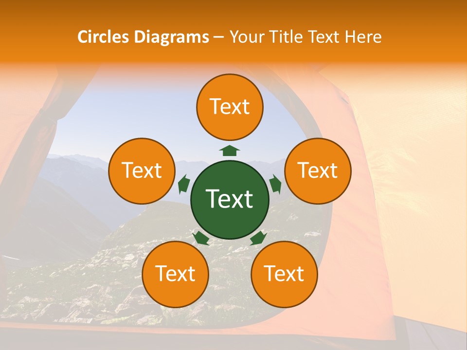 Sky View Panoramic PowerPoint Template