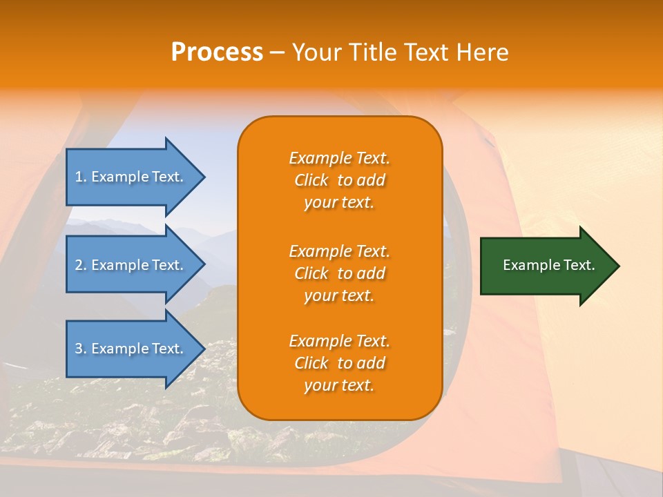 Sky View Panoramic PowerPoint Template