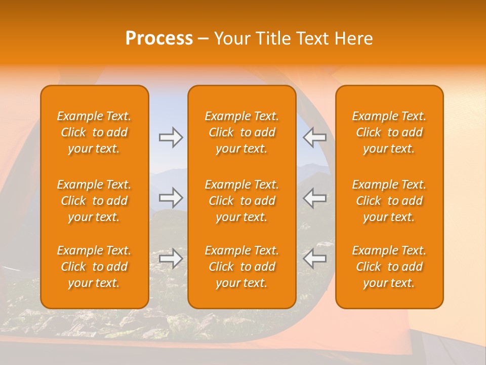 Sky View Panoramic PowerPoint Template