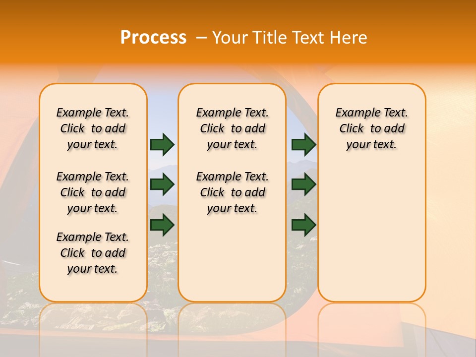 Sky View Panoramic PowerPoint Template