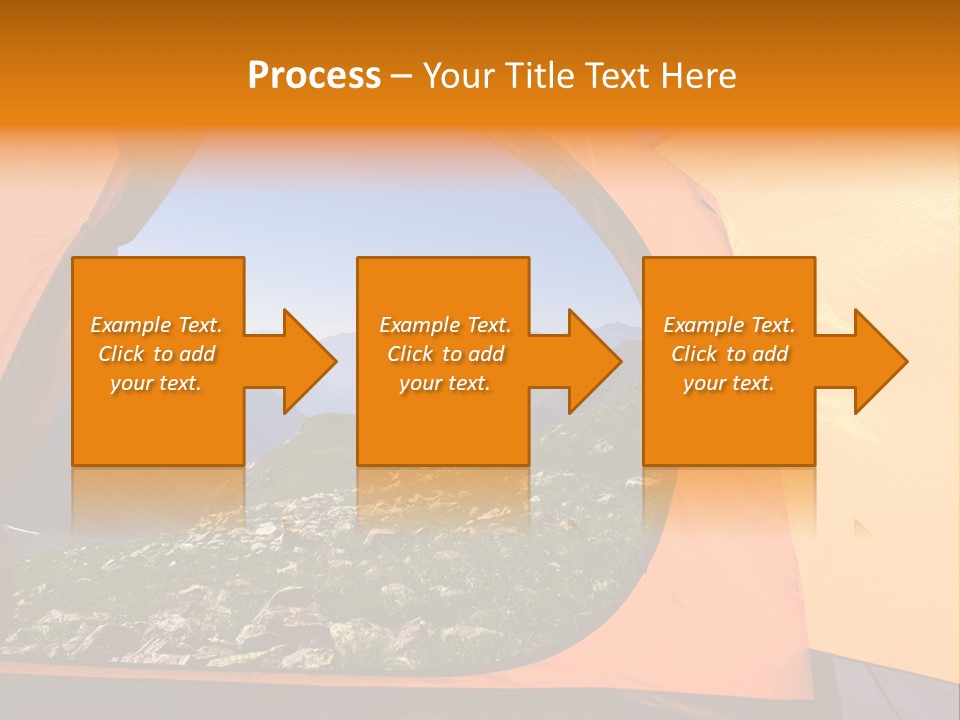 Sky View Panoramic PowerPoint Template