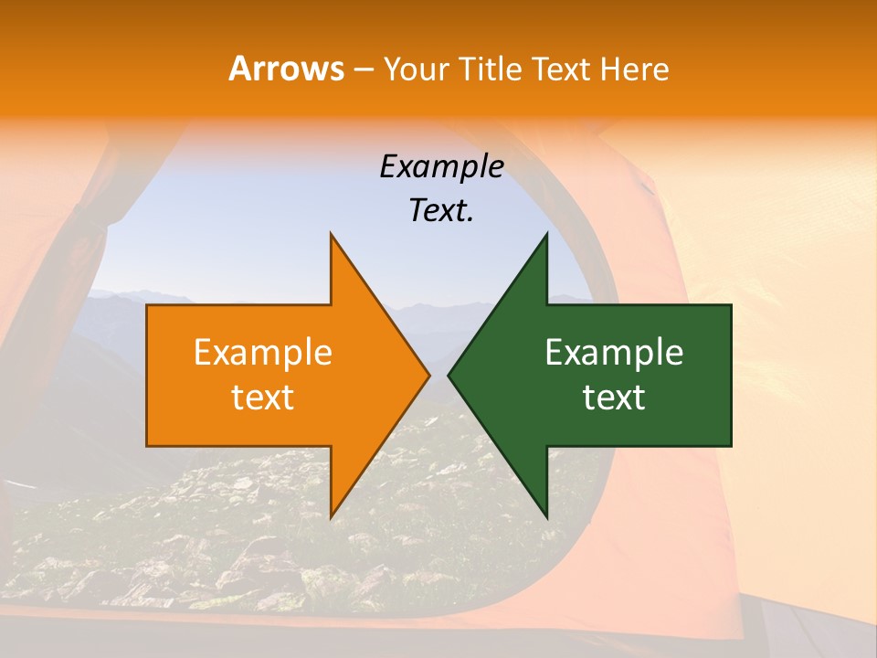 Sky View Panoramic PowerPoint Template