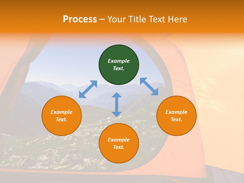 Sky View Panoramic PowerPoint Template
