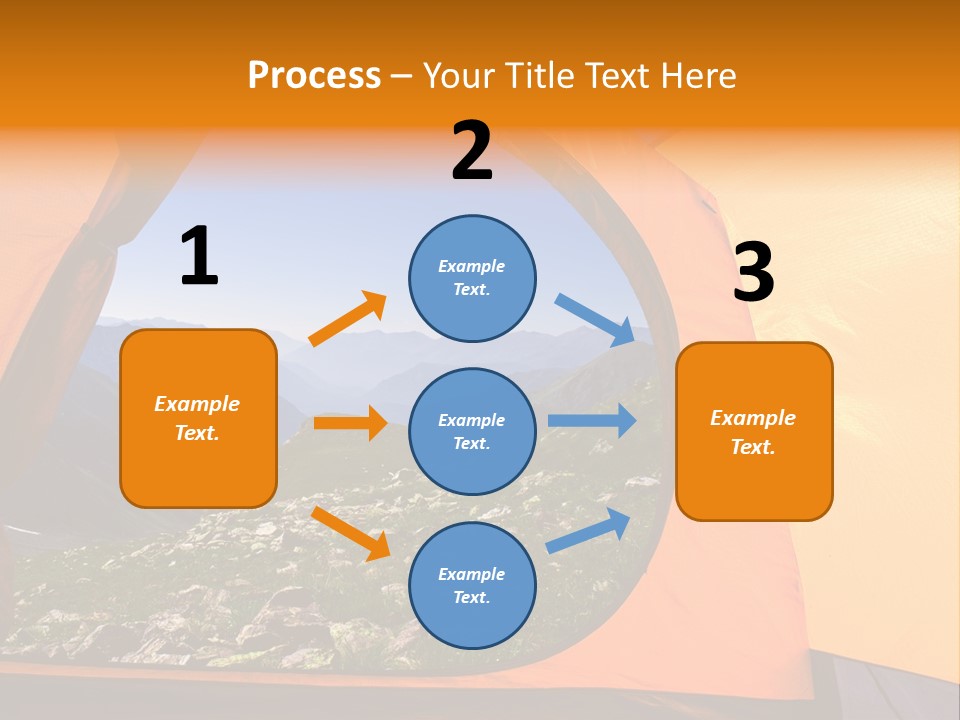 Sky View Panoramic PowerPoint Template