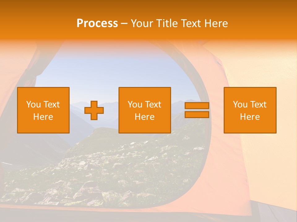 Sky View Panoramic PowerPoint Template