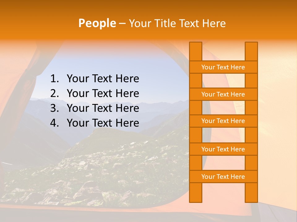 Sky View Panoramic PowerPoint Template