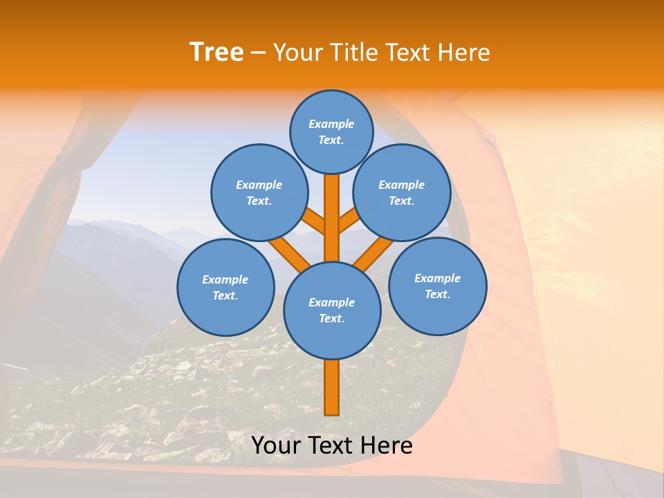 Sky View Panoramic PowerPoint Template