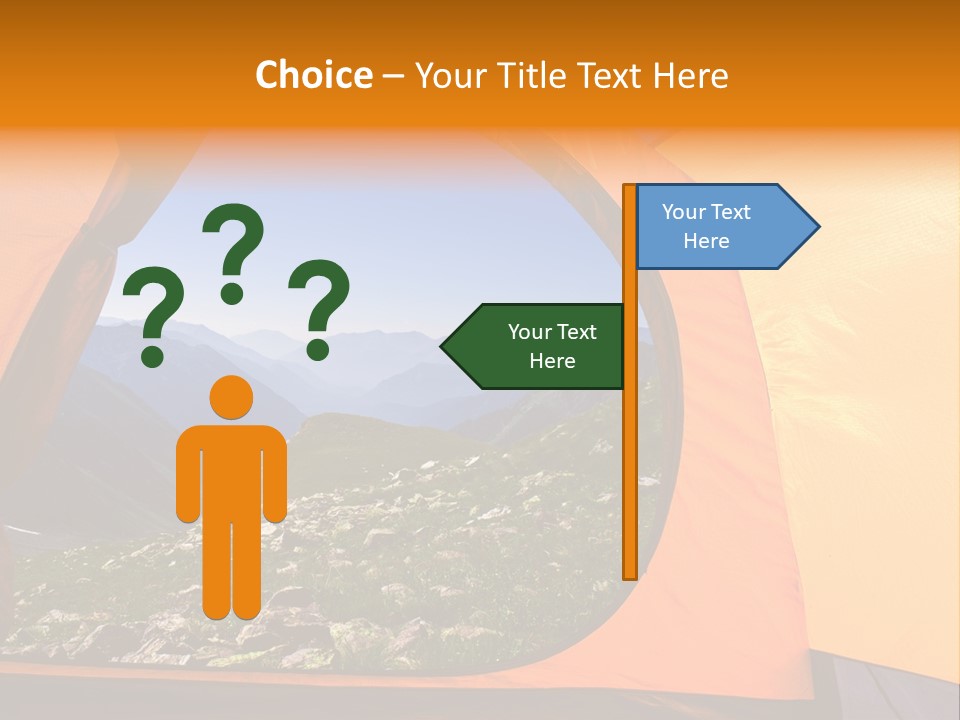 Sky View Panoramic PowerPoint Template