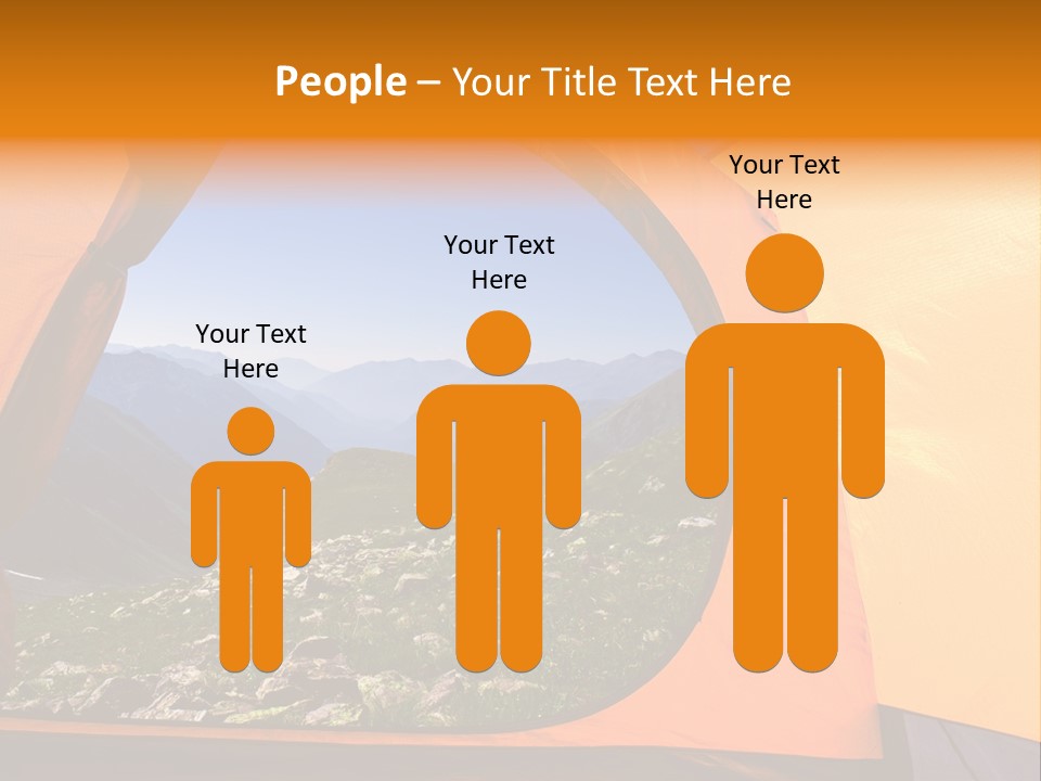 Sky View Panoramic PowerPoint Template