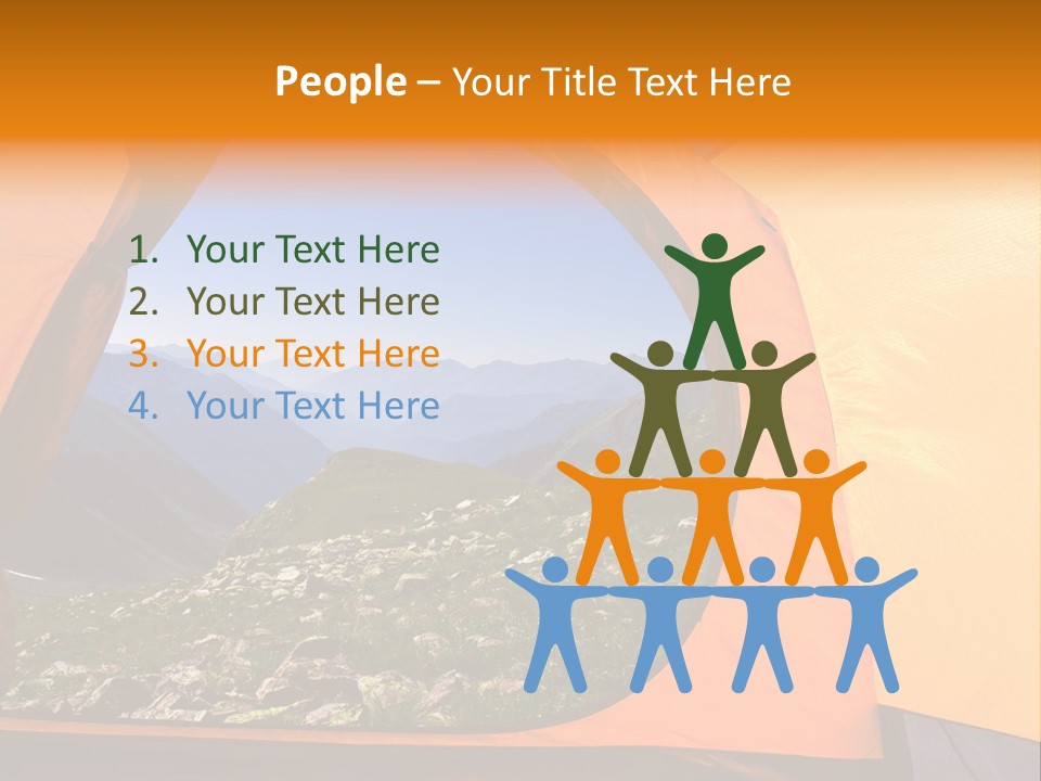 Sky View Panoramic PowerPoint Template