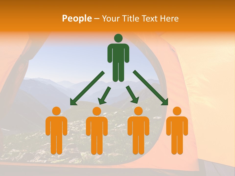 Sky View Panoramic PowerPoint Template
