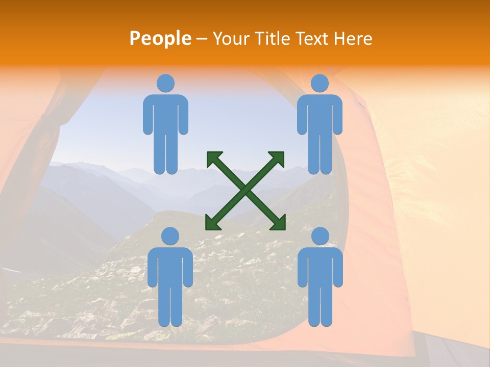 Sky View Panoramic PowerPoint Template