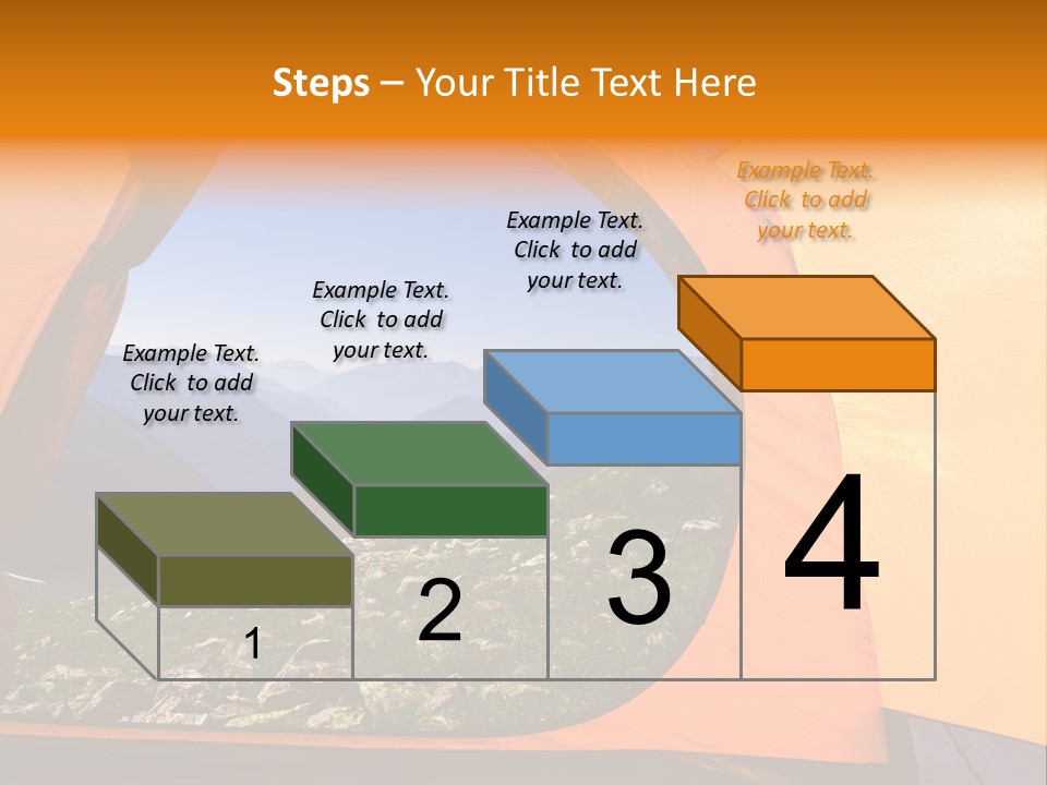 Sky View Panoramic PowerPoint Template