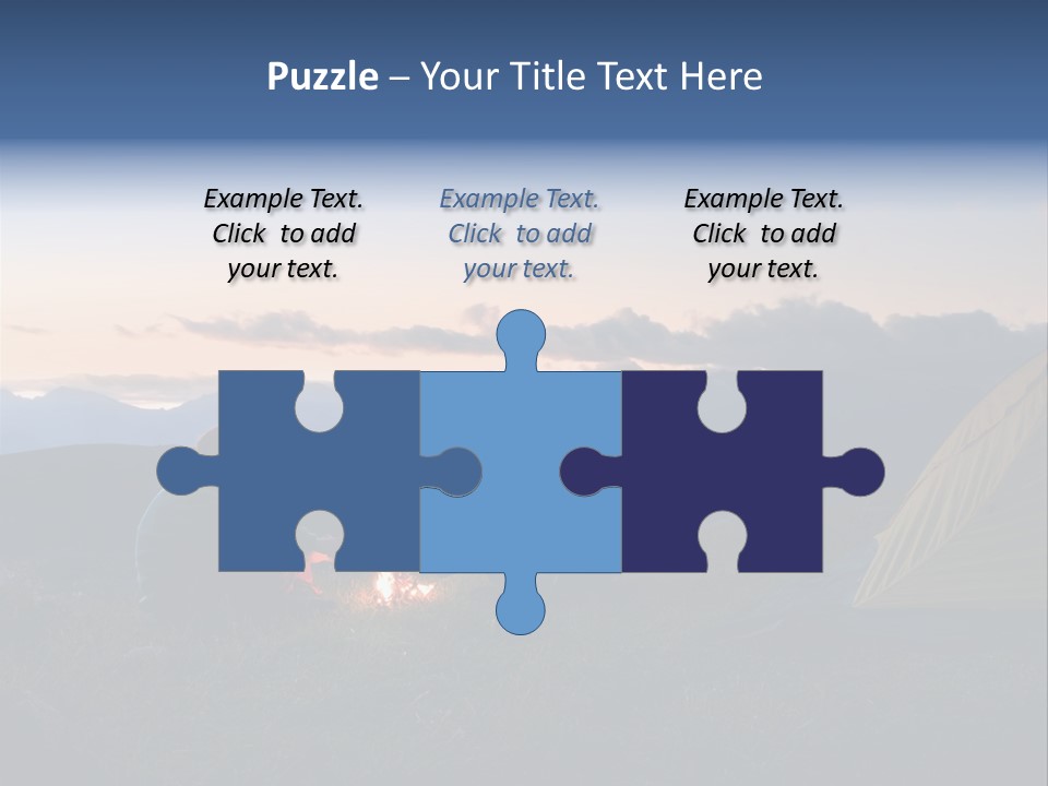 Active Trekking Tourism PowerPoint Template