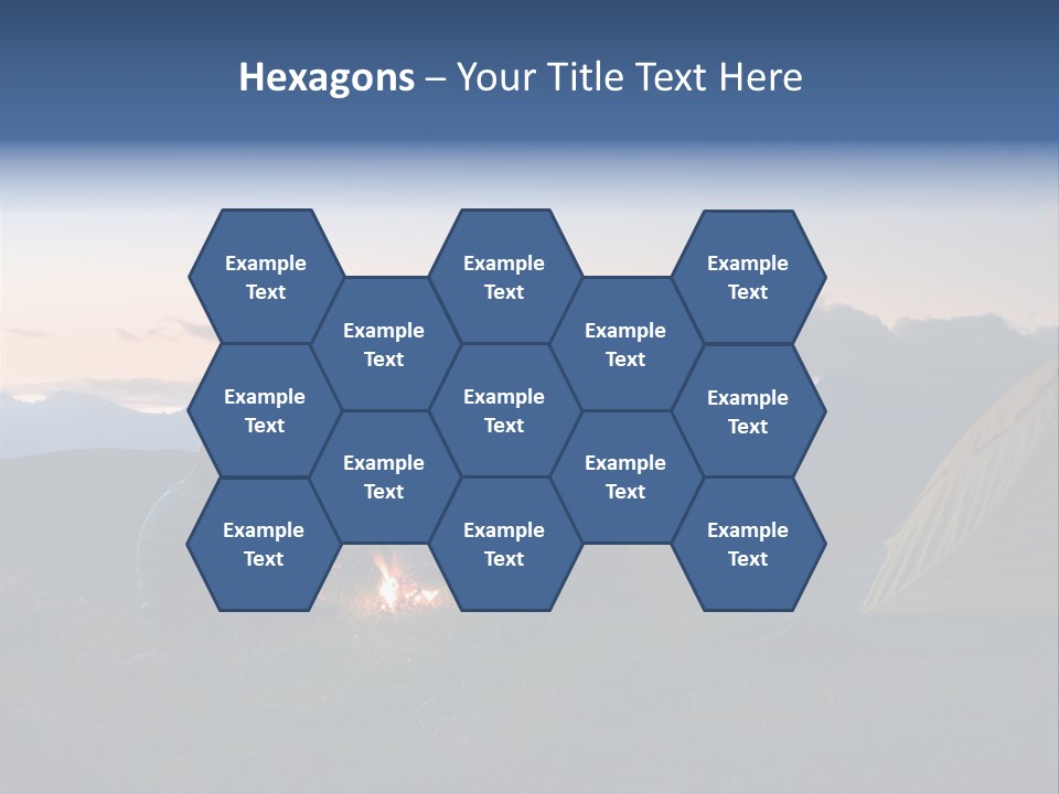 Active Trekking Tourism PowerPoint Template