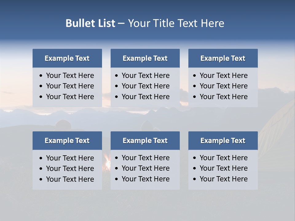 Active Trekking Tourism PowerPoint Template