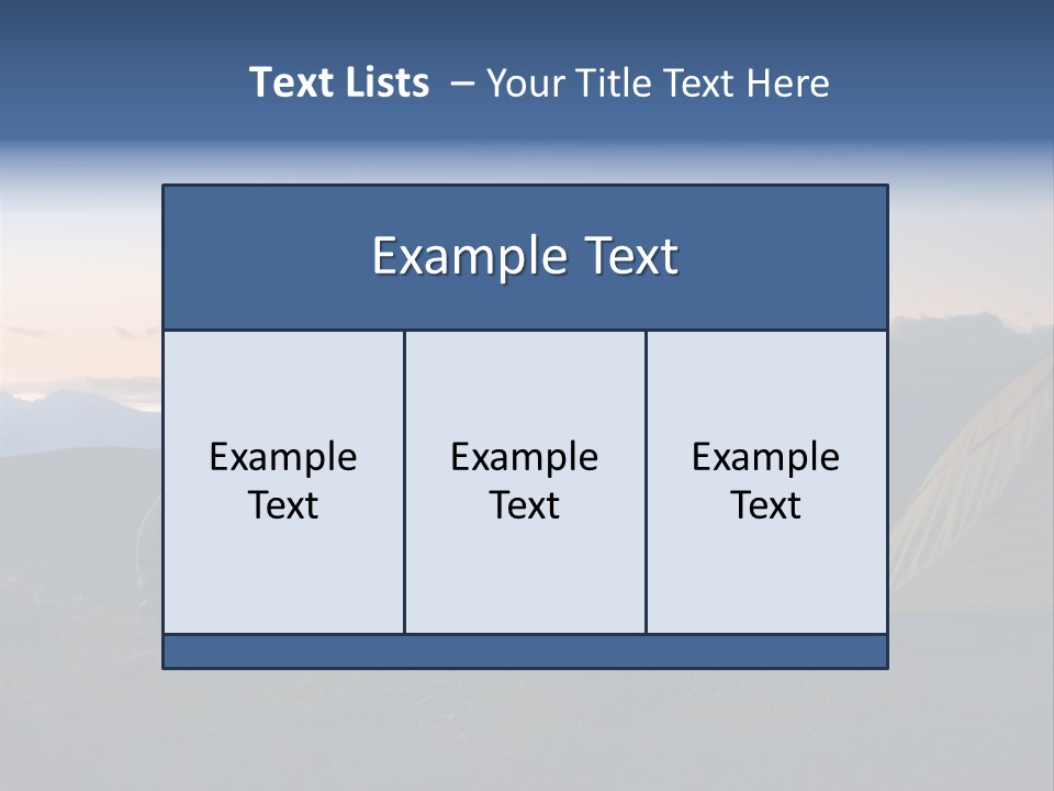 Active Trekking Tourism PowerPoint Template