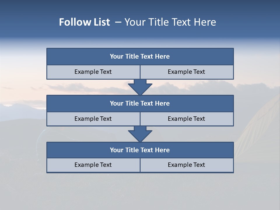 Active Trekking Tourism PowerPoint Template