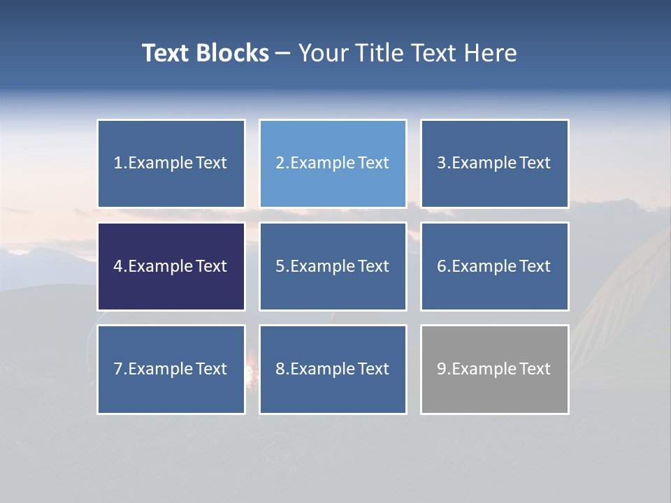 Active Trekking Tourism PowerPoint Template