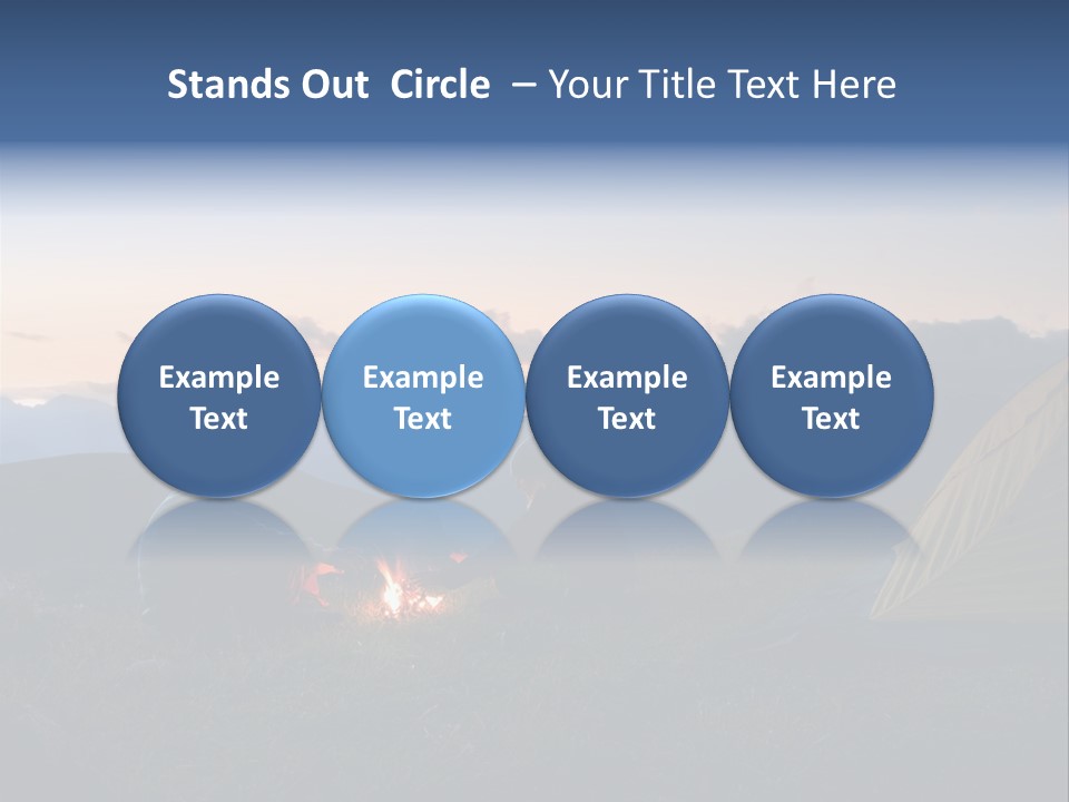 Active Trekking Tourism PowerPoint Template