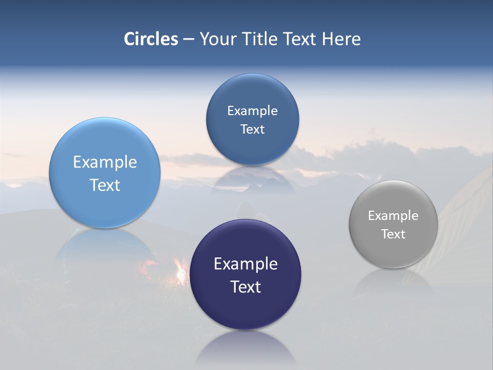 Active Trekking Tourism PowerPoint Template