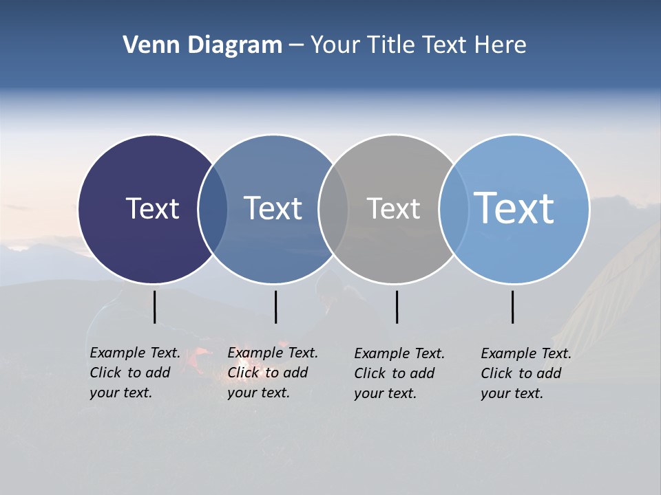 Active Trekking Tourism PowerPoint Template