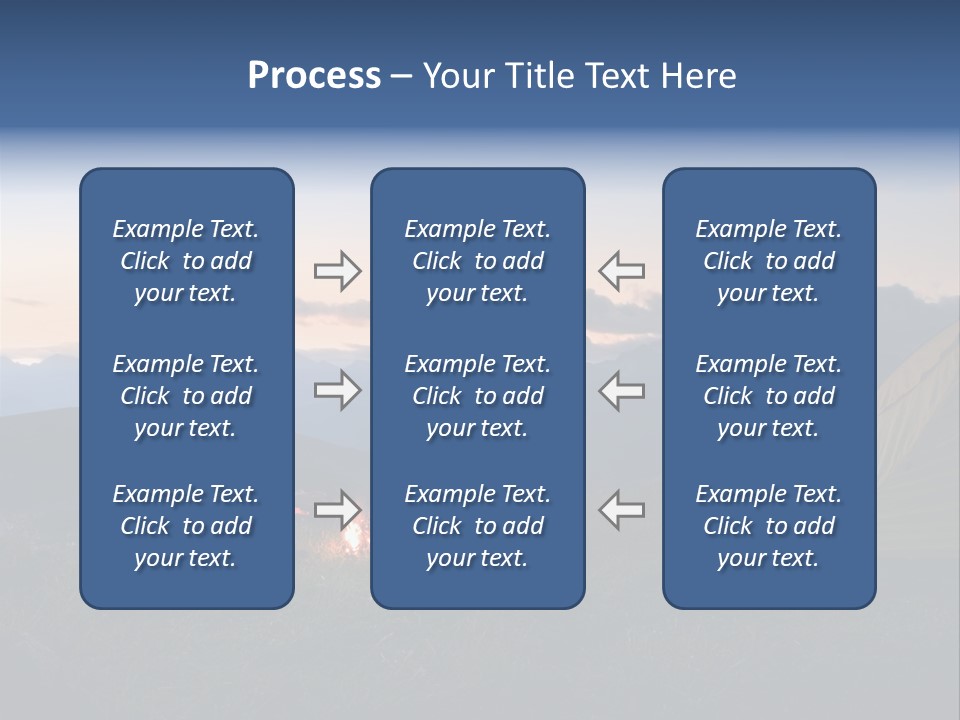 Active Trekking Tourism PowerPoint Template