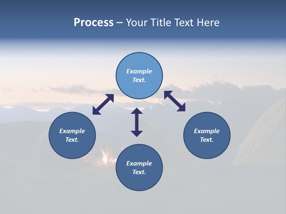 Active Trekking Tourism PowerPoint Template