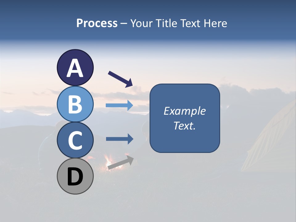 Active Trekking Tourism PowerPoint Template