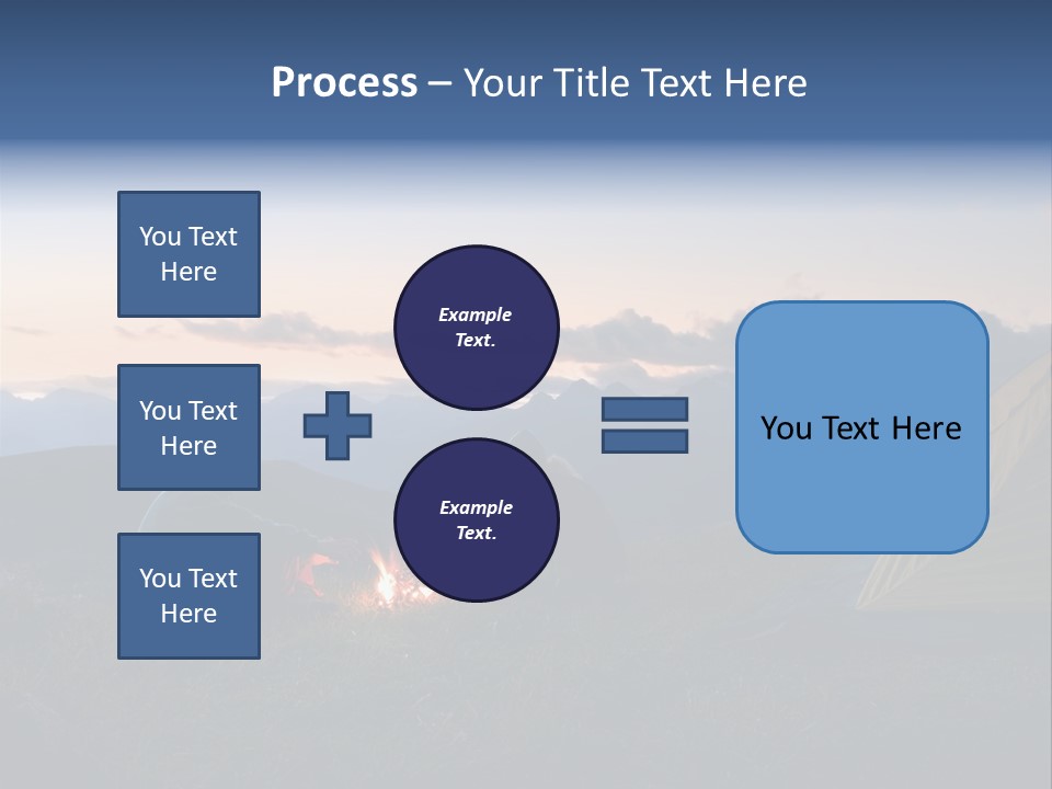 Active Trekking Tourism PowerPoint Template